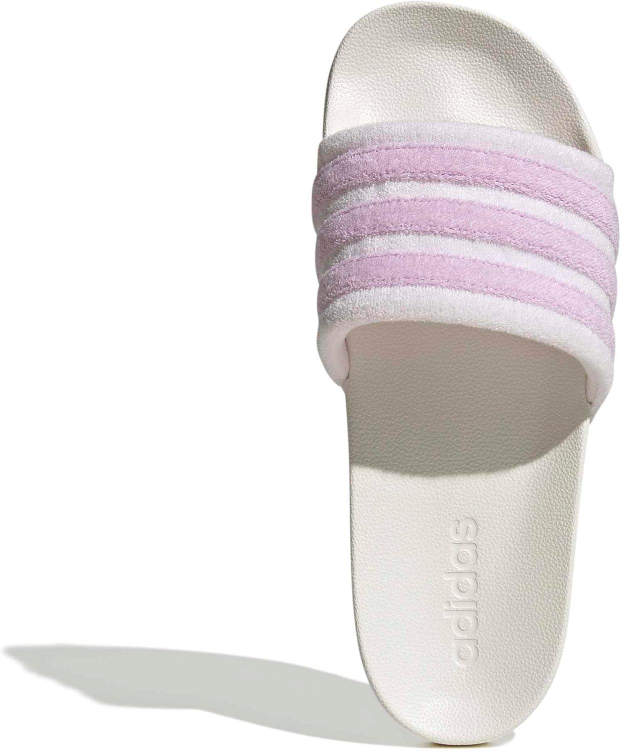 image:imageadidas unisexadult Adilette NoshowerWhiteBliss LilacAlmost Pink