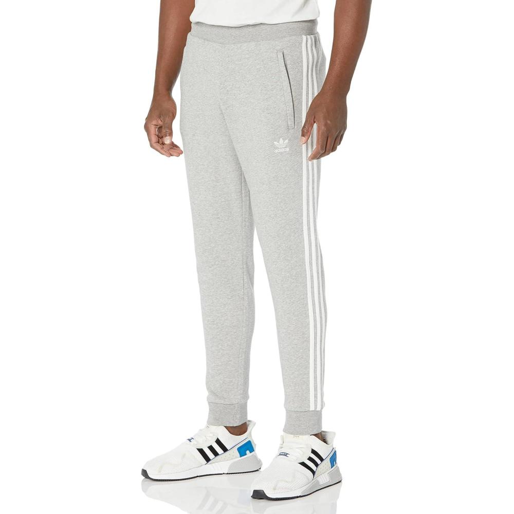 image:imageAdidas Originals Mens Adicolor Classics 3Stripes PantsMedium Grey Heather