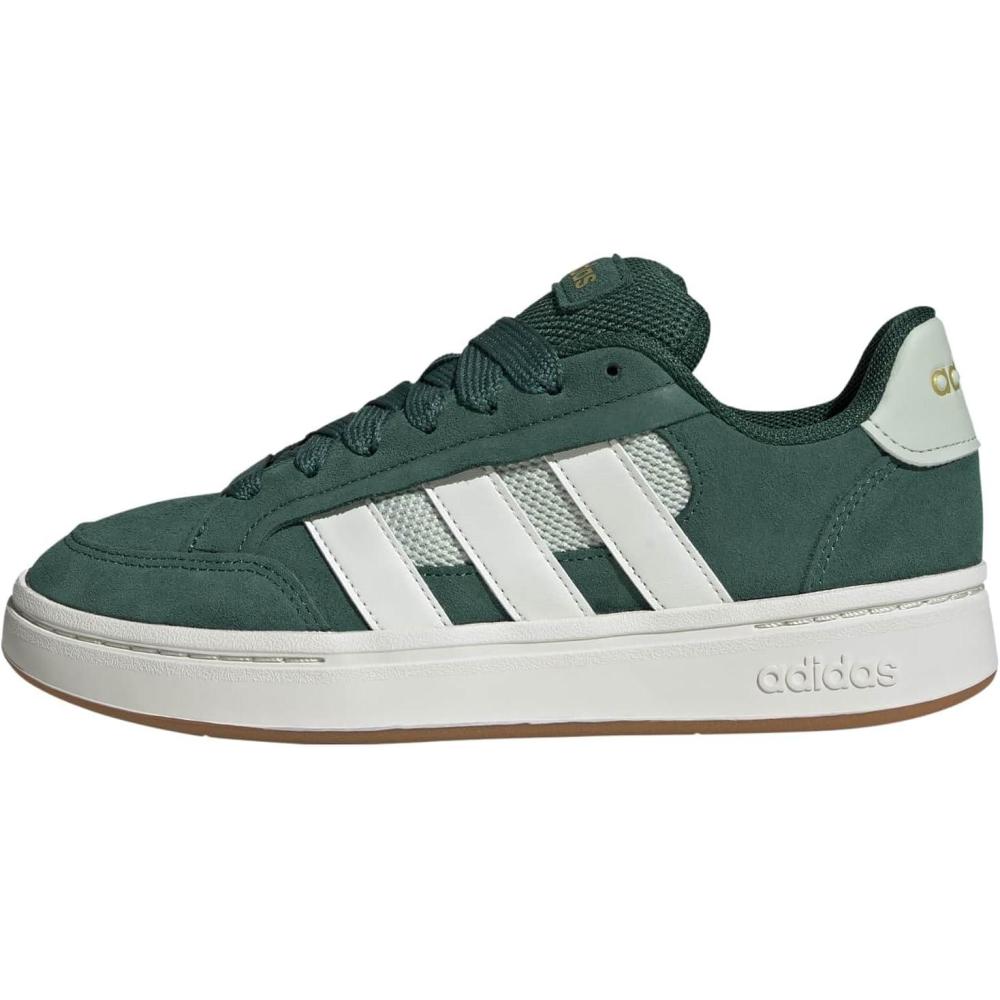 image:imageAdidas Womens Grand Court Alpha 00sCollegiate GreenOff WhiteLinen Green