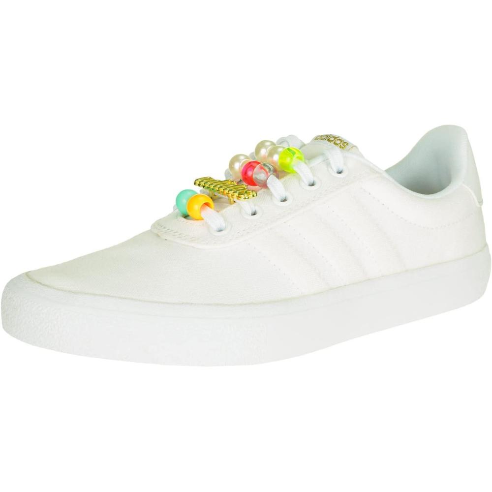 image:imageAdidas Womens Vulc Raid3rSkate ShoeCloud WhiteCloud WhiteGold Metallic