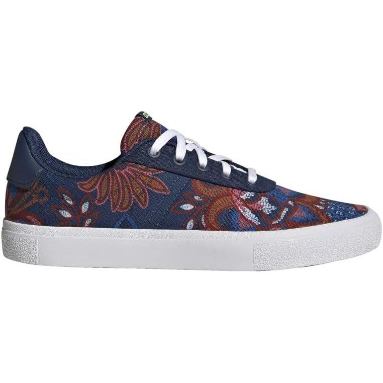 image:imageAdidas Womens Vulc Raid3rSkate ShoeMystery BlueHires YellowFtwr White