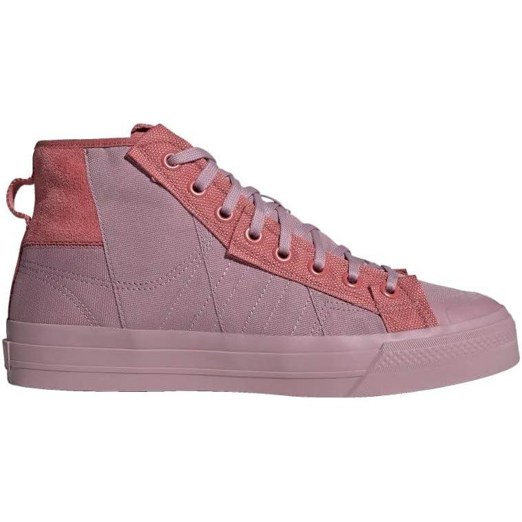 image:imageadidas Originals Mens Nizza Hi RF SneakersMagic MauveMagic MauveWonder Red