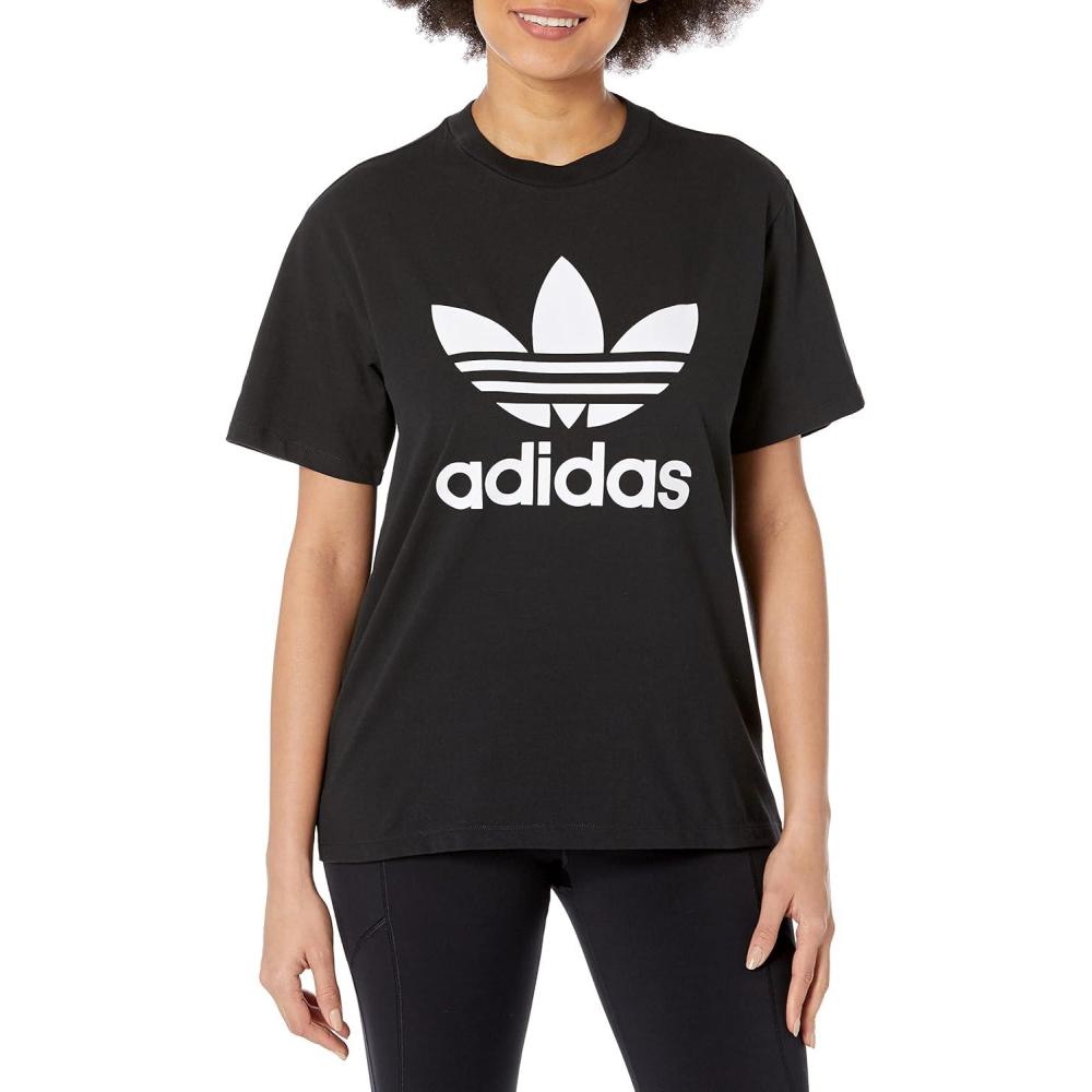 image:imageadidas Originals womens Trefoil TShirtBlack