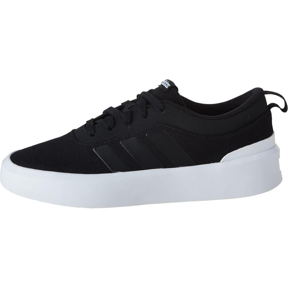 image:imageadidas Womens Vulc Raid3r Skateboarding ShoesBlackBlackWhite