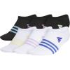 Black/White/Semi Blue Burst