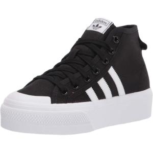 Adidas Originals Womens Nizza Platform Mid(Black/White/White)