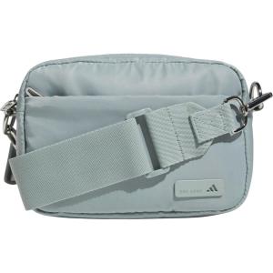 adidas Luxe Crossbody – Premium Shoulder Bag(Wonder Sage Green/Silver Metallic)