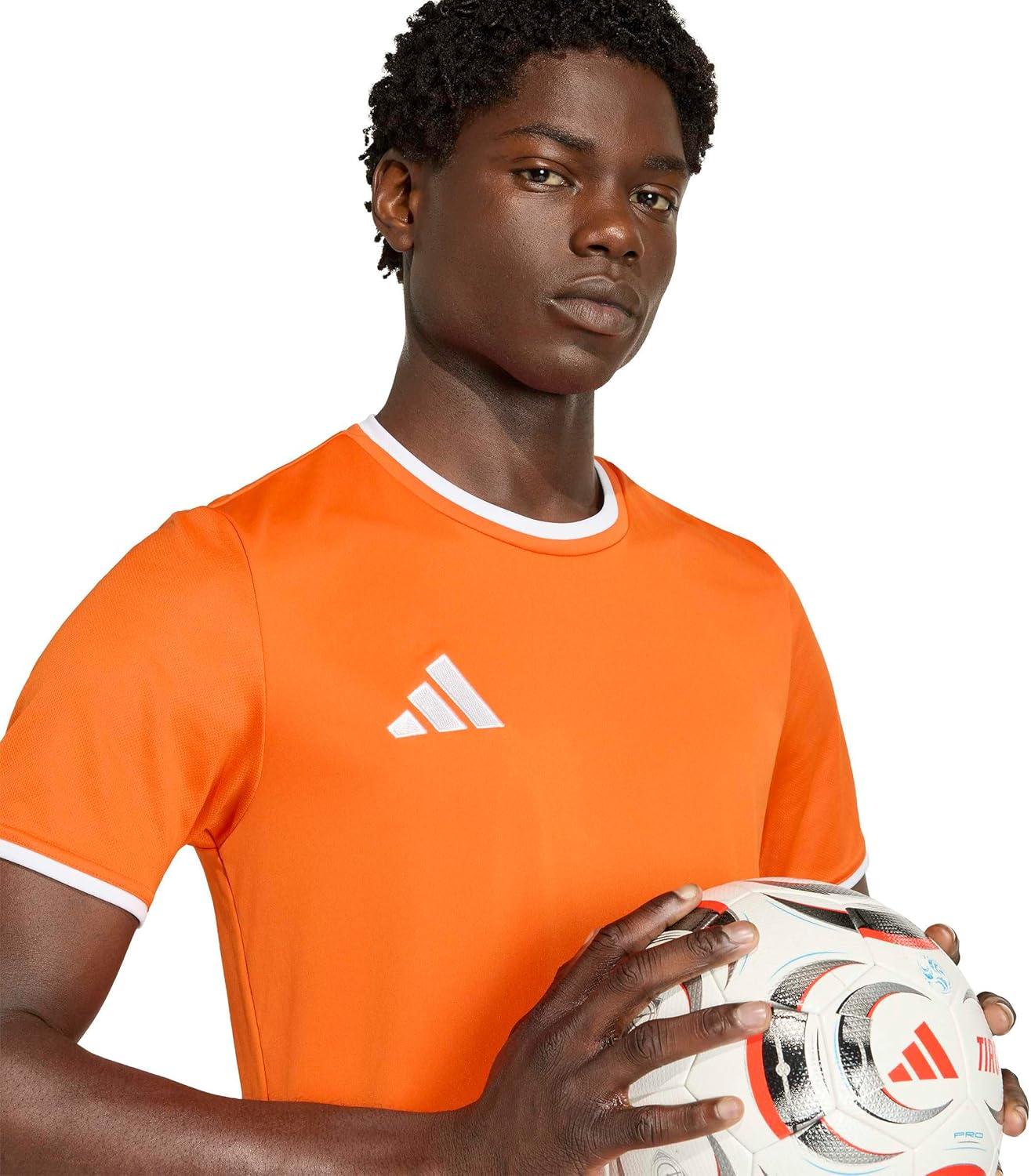 image:imageAdidas Mens Entrada26 Jersey MenTeam OrangeWhite