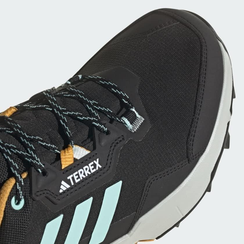 image:imageAdidas Mens Terrex Ax4 Goretex HikingSneakerCore BlackSemi Flash AquaPreloved Yellow