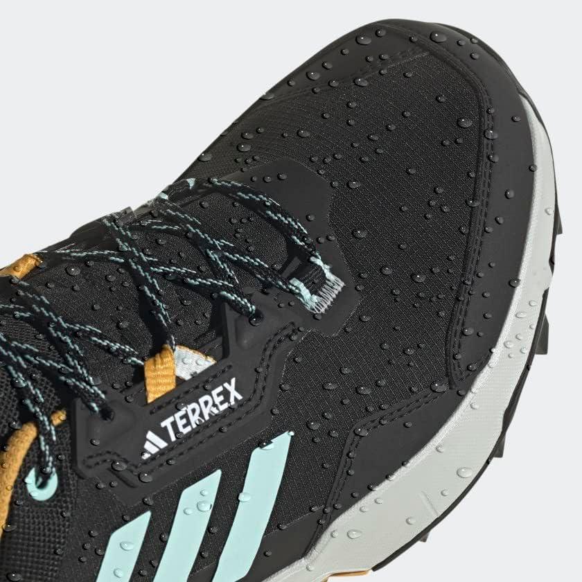 image:imageAdidas Mens Terrex Ax4 Goretex HikingSneakerCore BlackSemi Flash AquaPreloved Yellow