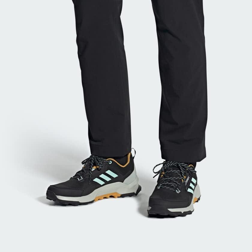 image:imageAdidas Mens Terrex Ax4 Goretex HikingSneakerCore BlackSemi Flash AquaPreloved Yellow