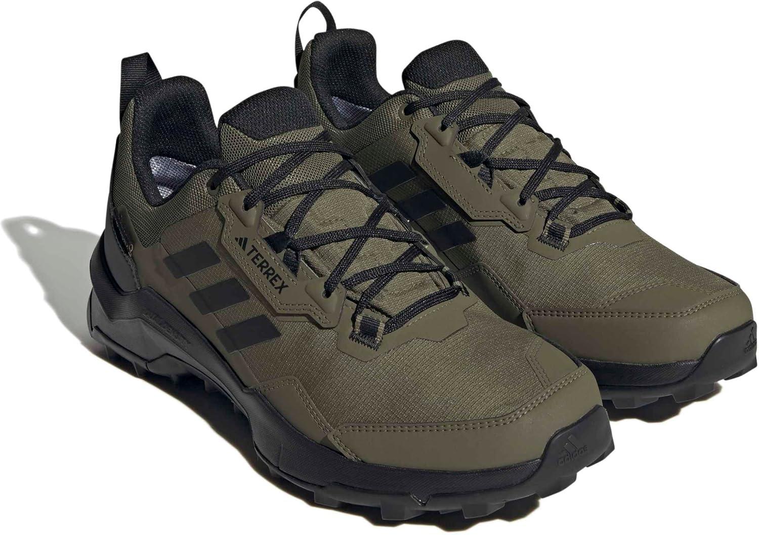 image:imageAdidas Mens Terrex Ax4 Goretex HikingSneakerFocus OliveCore BlackGrey