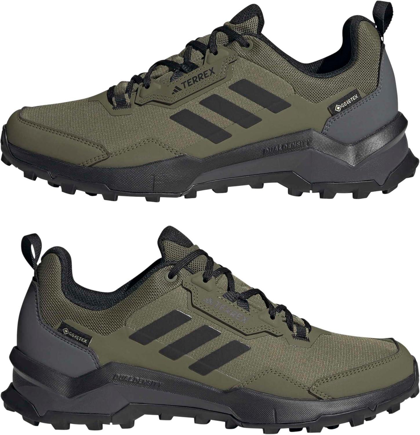 image:imageAdidas Mens Terrex Ax4 Goretex HikingSneakerFocus OliveCore BlackGrey