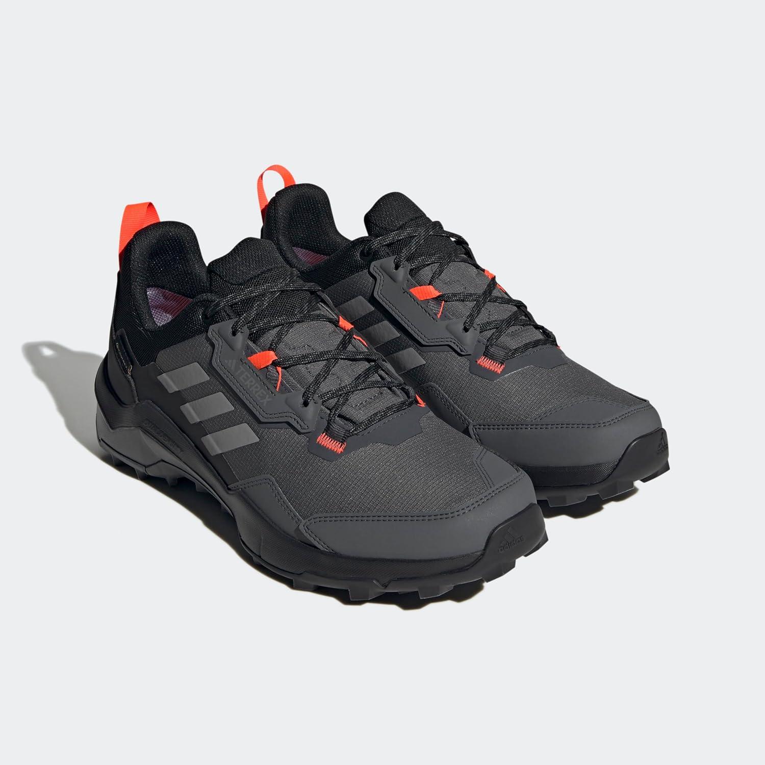 image:imageAdidas Mens Terrex Ax4 Goretex HikingSneakerGreyGreySolar Red