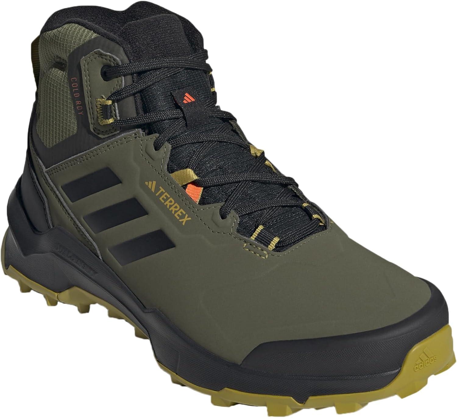 image:imageAdidas Mens Terrex Ax4 Mid ColdrdySneakerFocus OliveBlackImpact Orange