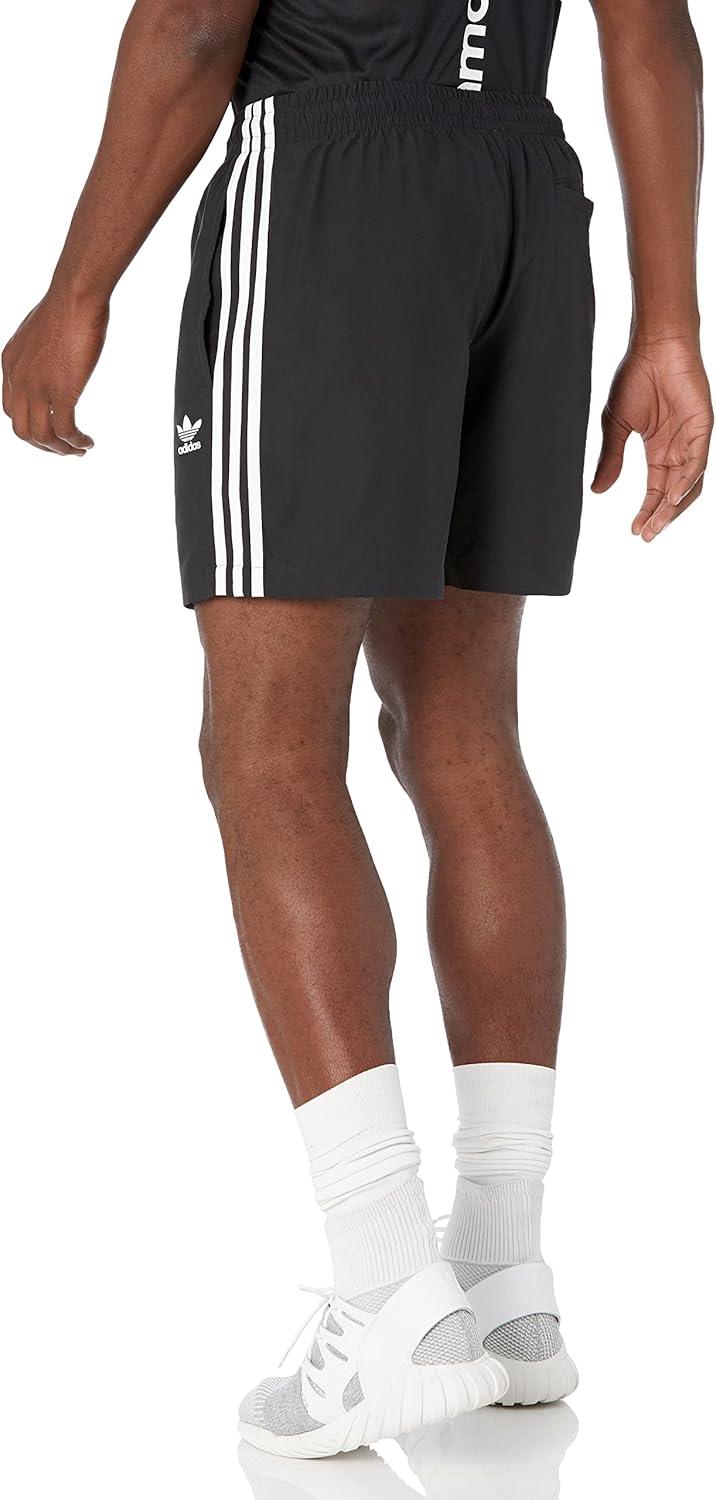 image:imageAdidas Originals Mens Adicolor Classics 3Stripes Swim ShortsBlack
