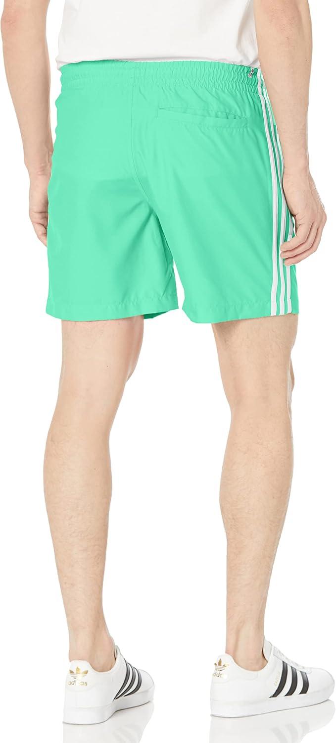 image:imageAdidas Originals Mens Adicolor Classics 3Stripes Swim ShortsGreen