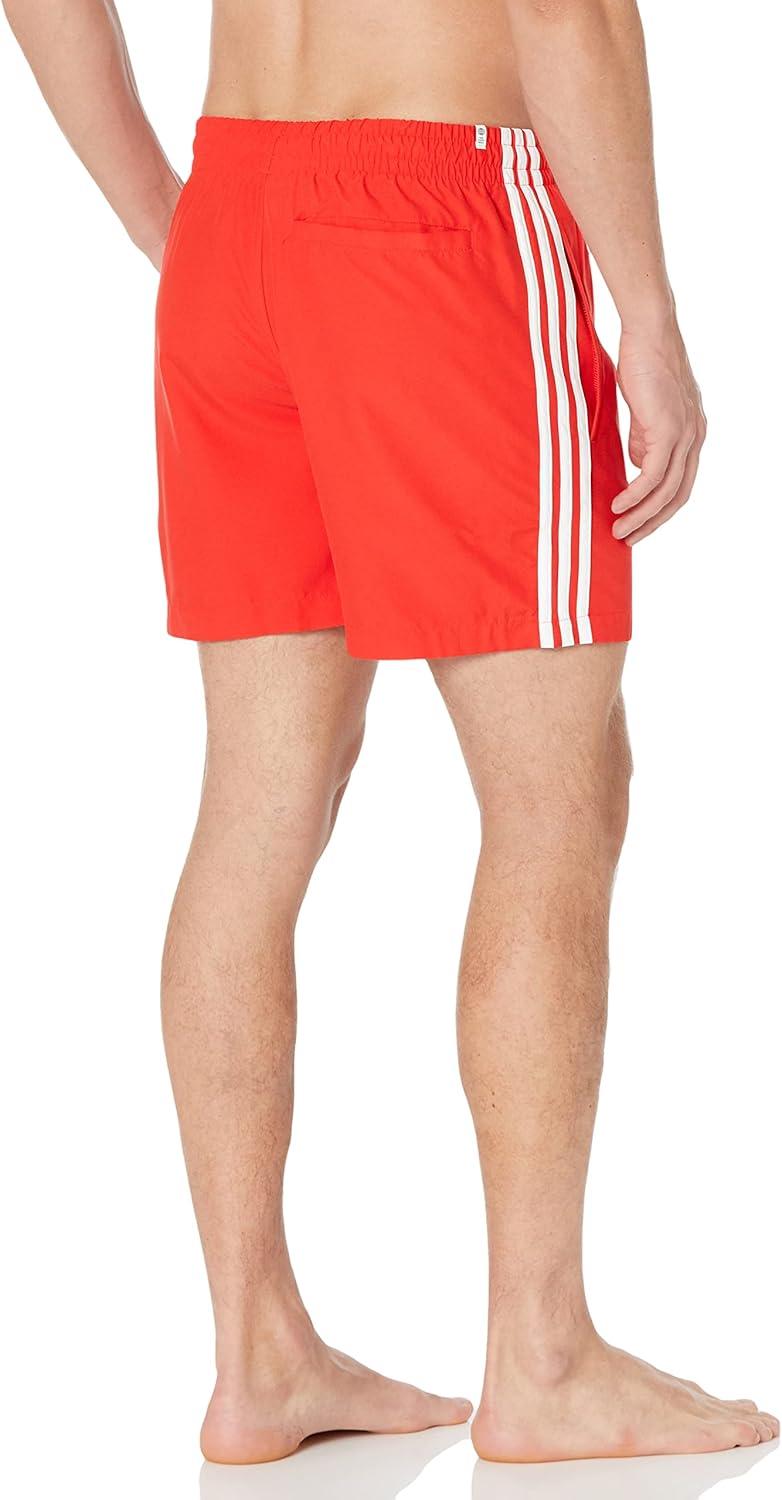 image:imageAdidas Originals Mens Adicolor Classics 3Stripes Swim ShortsVivid Red