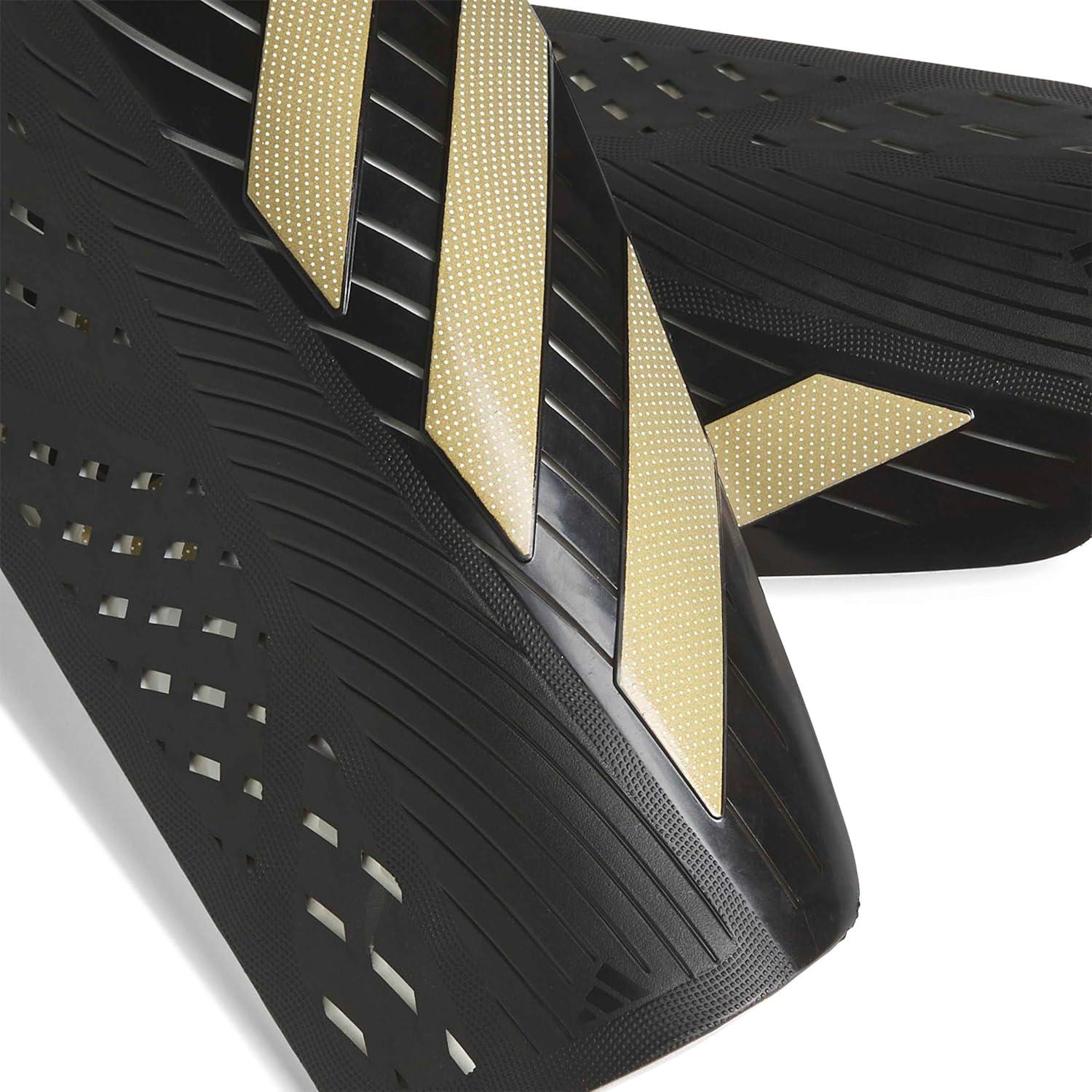 image:imageAdidas Tiro Club Soccer Shin GuardsBlackGold Metallic