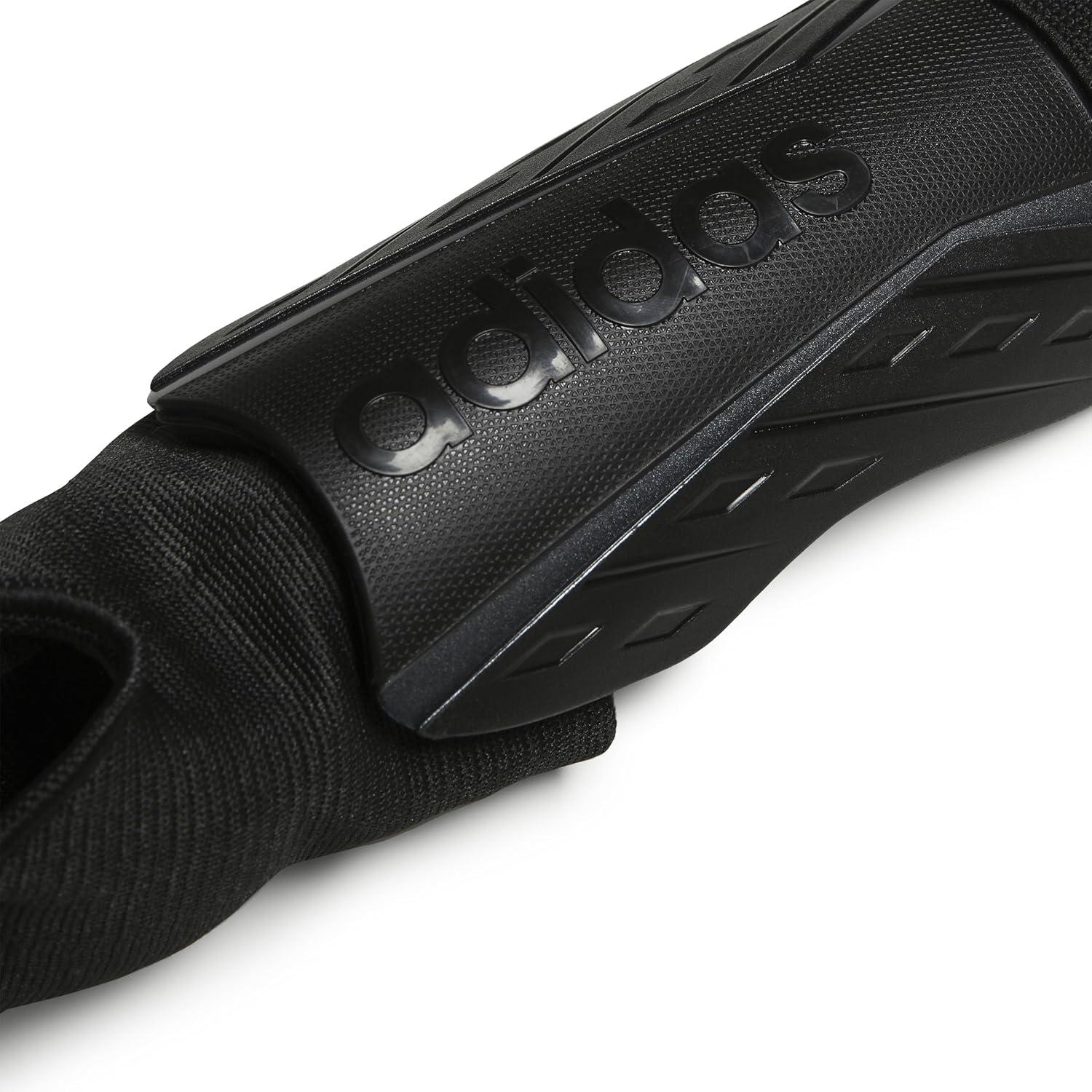 image:imageAdidas Tiro Club Soccer Shin GuardsBlackWhiteIron Metallic