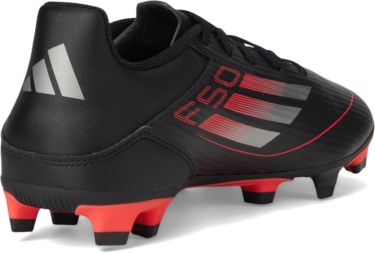 image:imageAdidas UnisexAdult F50 Club Firm GroundMulti GroundBlackIron MetallicLucid Red
