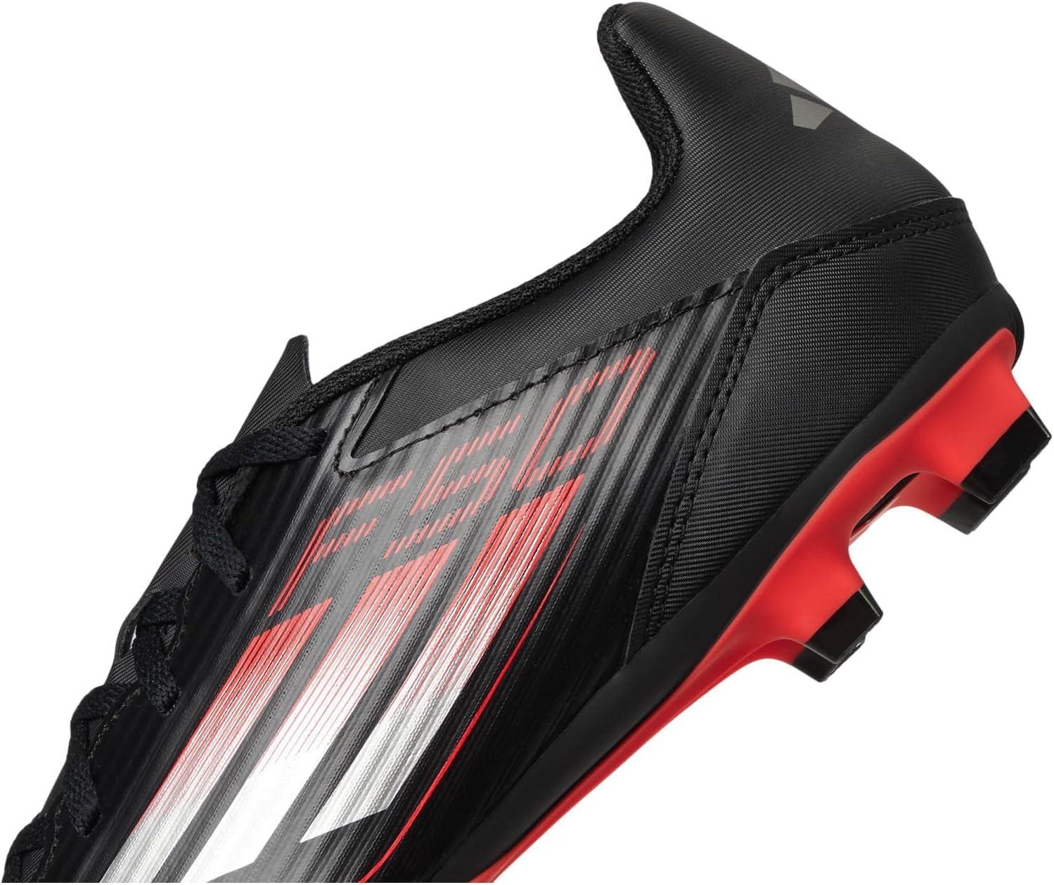 image:imageAdidas UnisexAdult F50 Club Firm GroundMulti GroundBlackIron MetallicLucid Red