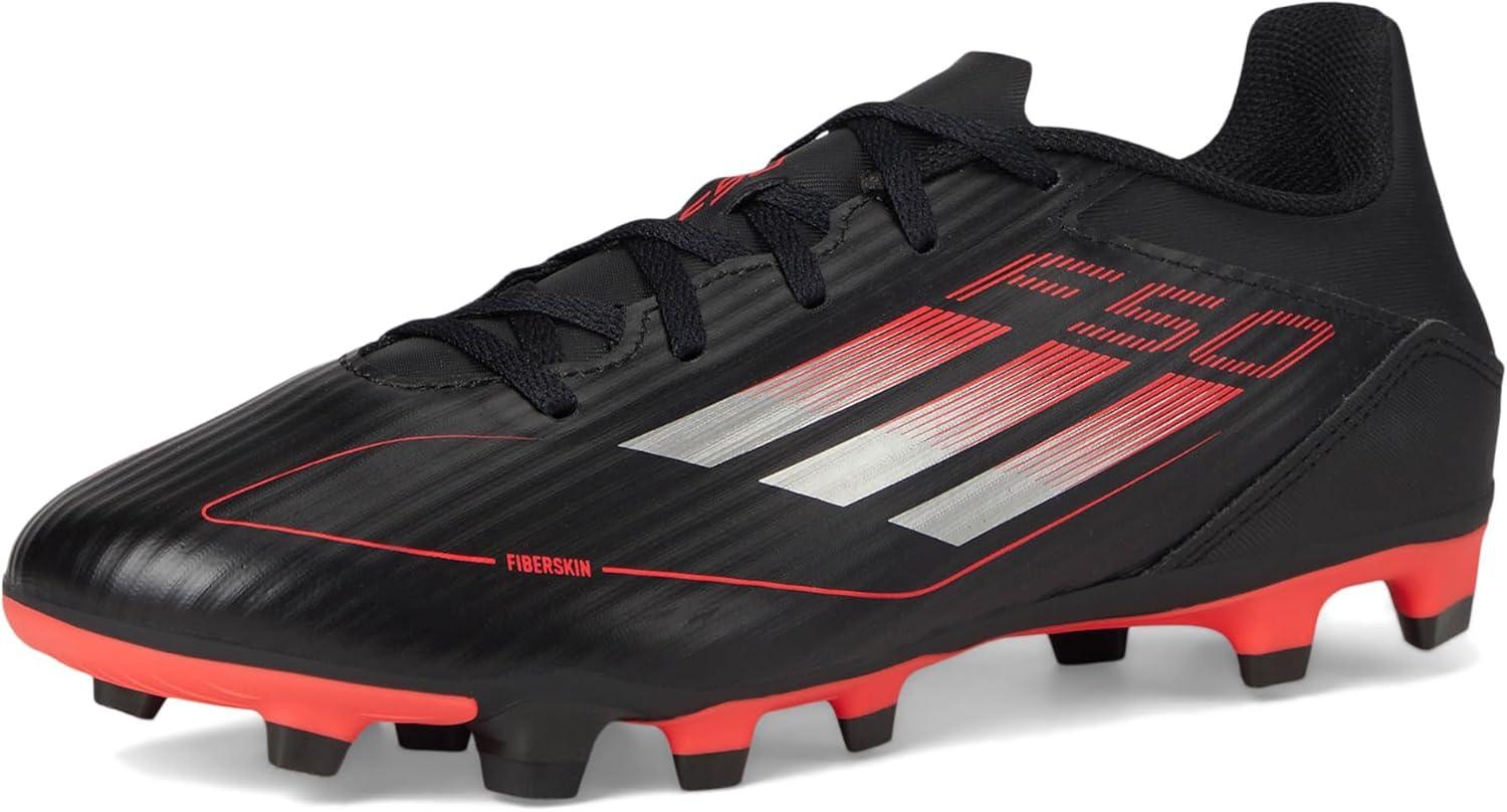 image:imageAdidas UnisexAdult F50 Club Firm GroundMulti GroundBlackIron MetallicLucid Red
