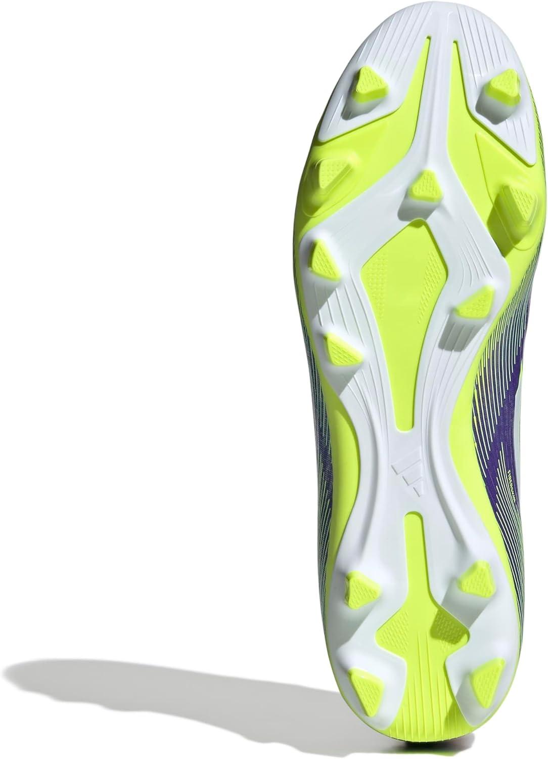 image:imageAdidas UnisexAdult F50 Club Firm GroundMulti GroundPurple RushWhiteLucid Lemon