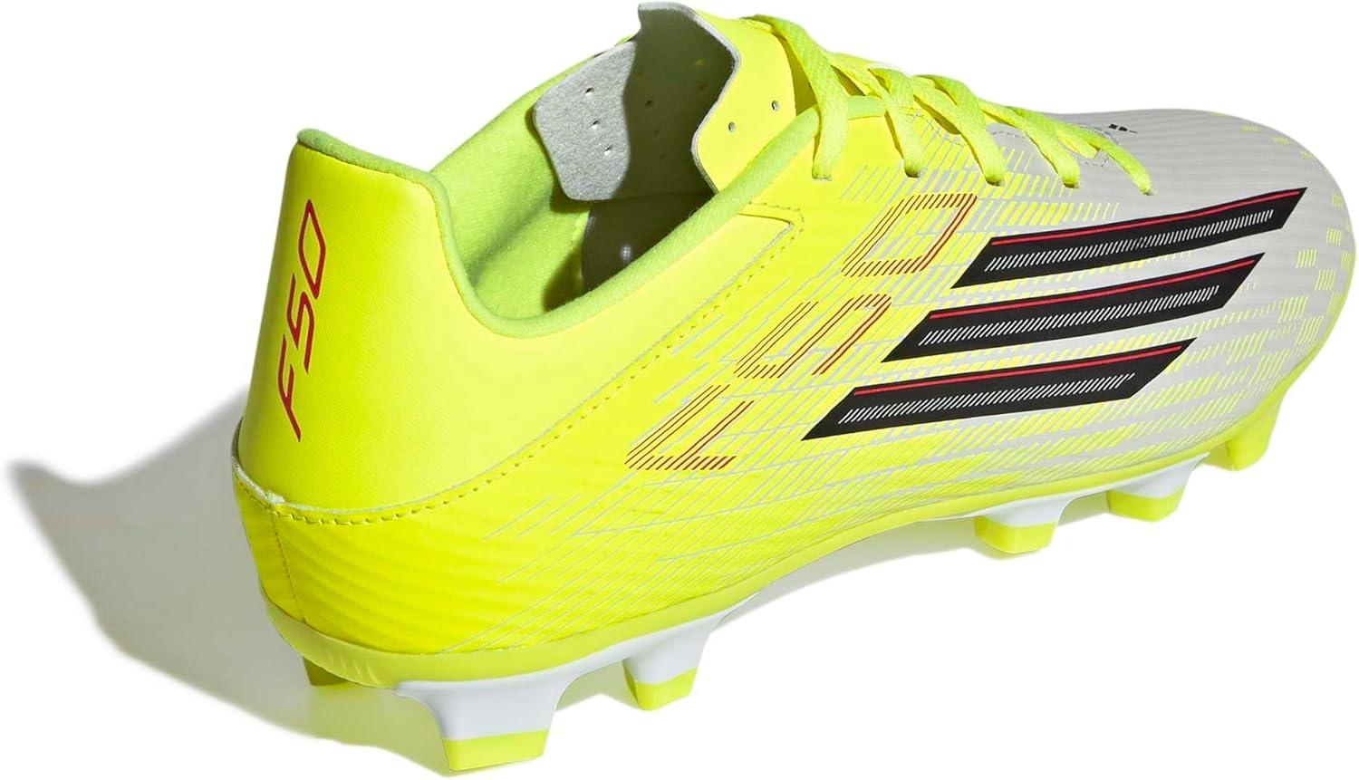 image:imageAdidas UnisexAdult F50 Club Firm GroundMulti GroundTeam Solar YellowBlackLucid Red