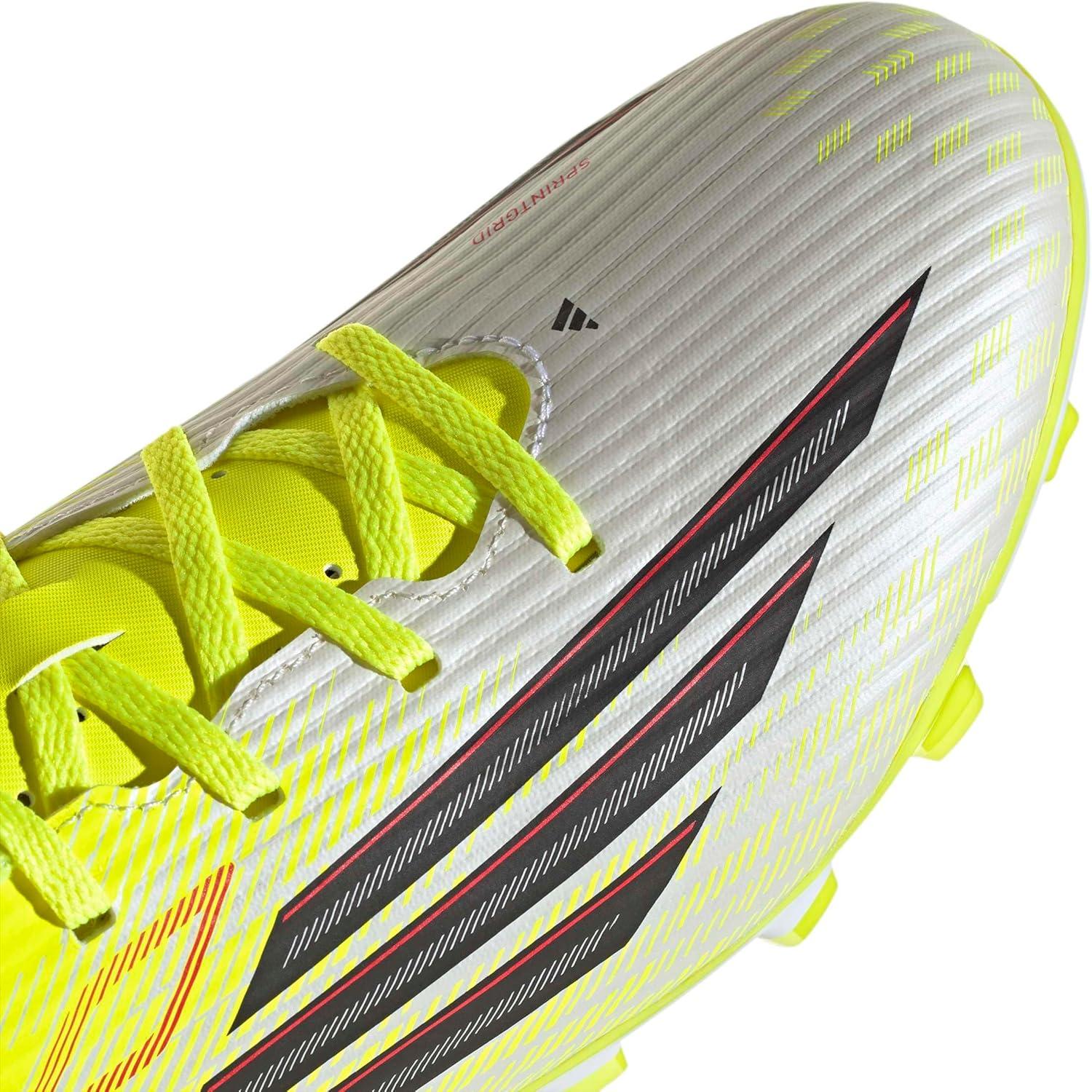 image:imageAdidas UnisexAdult F50 Club Firm GroundMulti GroundTeam Solar YellowBlackLucid Red