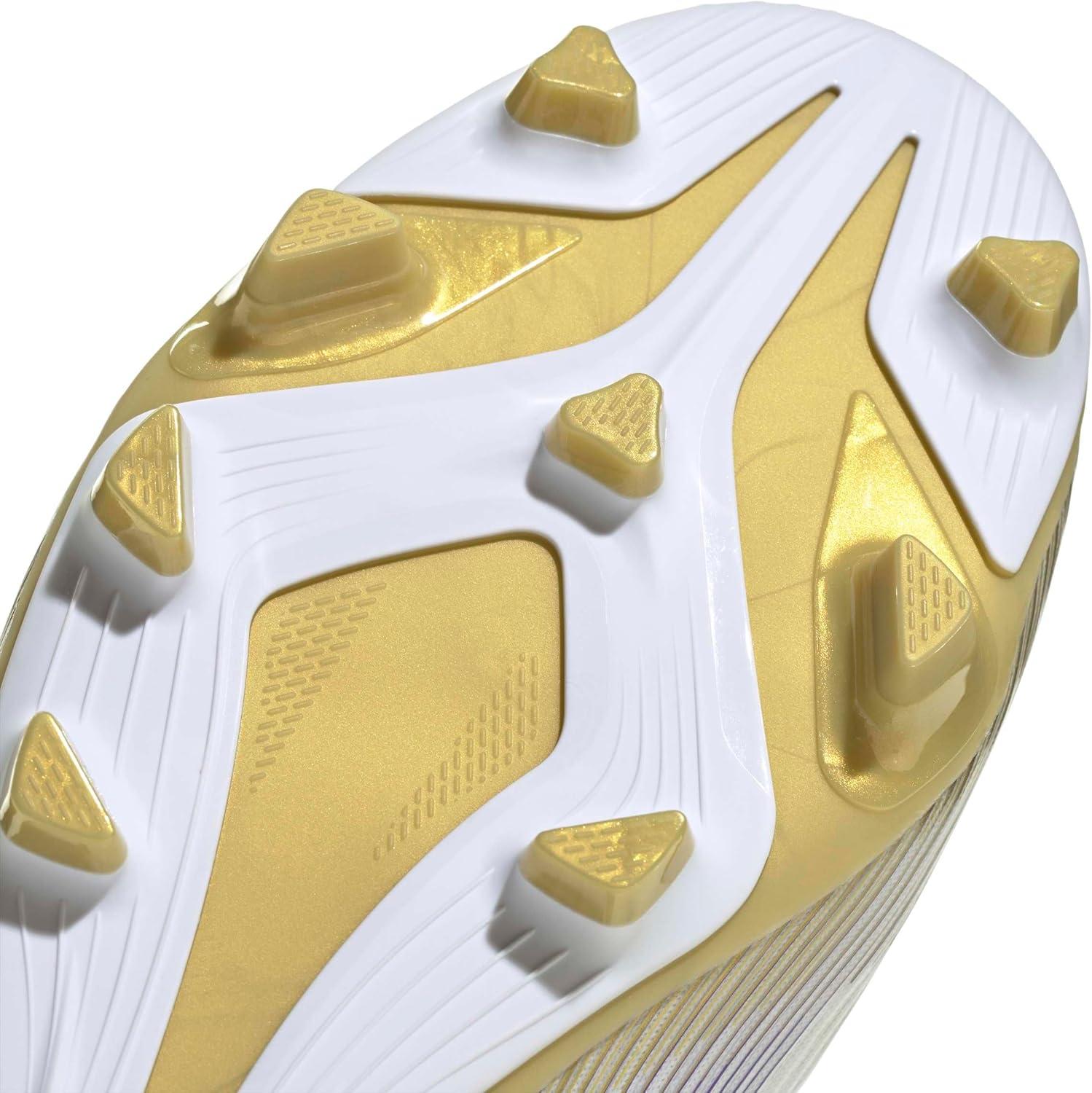 image:imageAdidas UnisexAdult F50 Club Firm GroundMulti GroundWhiteBlackGold Metallic
