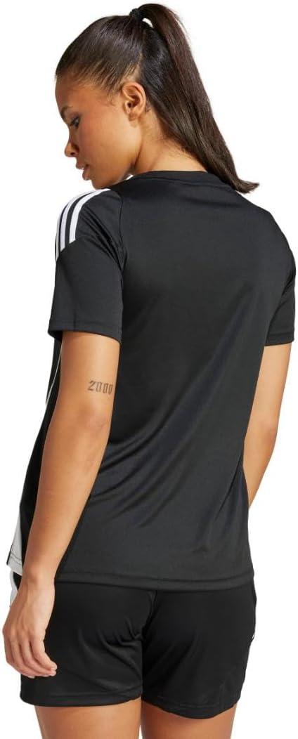 image:imageAdidas Womens Tiro 24 JerseyBlackWhite