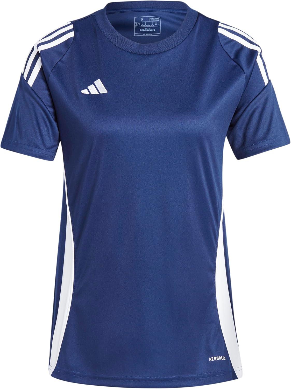 image:imageAdidas Womens Tiro 24 JerseyTeam Navy BlueWhite