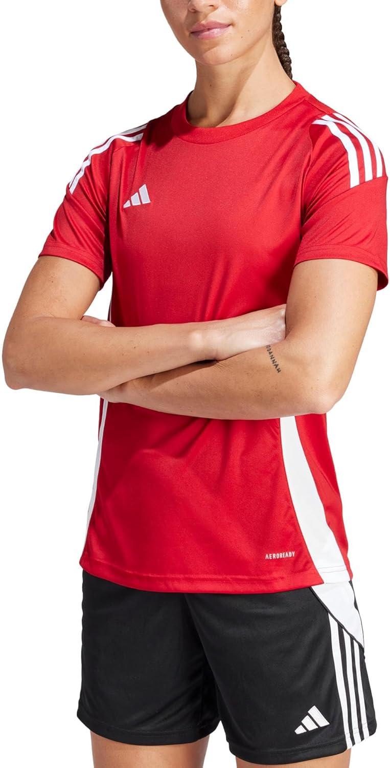 image:imageAdidas Womens Tiro 24 JerseyTeam Power RedWhite