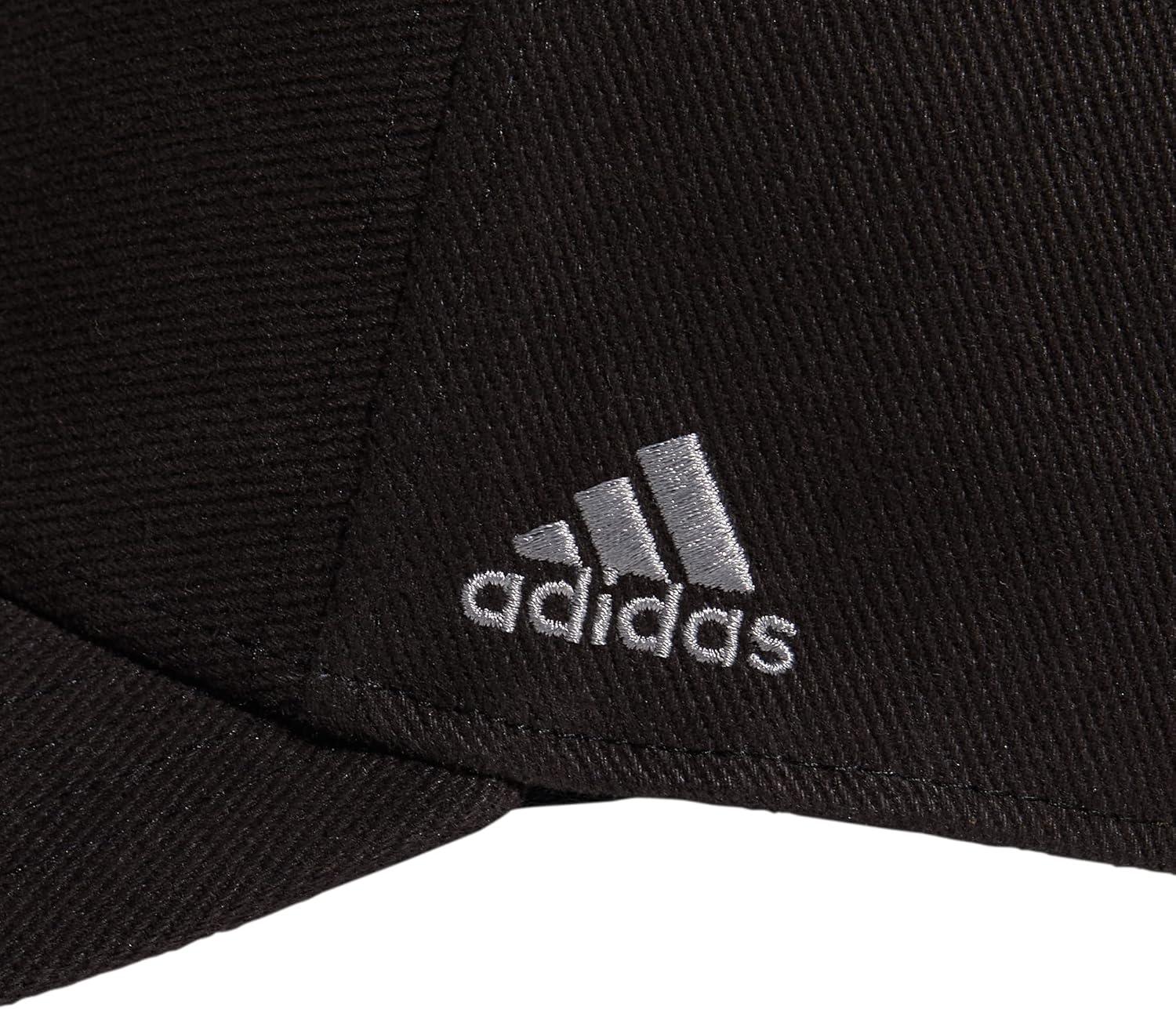 image:imageAdidas Womens Womens Structured Adjustable HatBlackGreyWhite