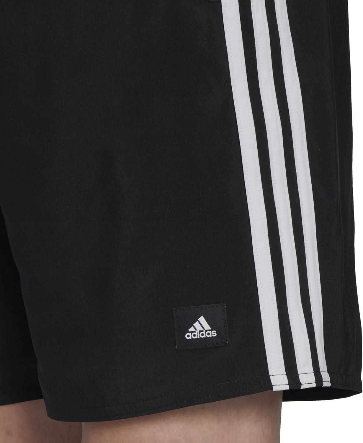 image:imageadidas 3Stripes Classics 19 Swim ShortsBlackWhite