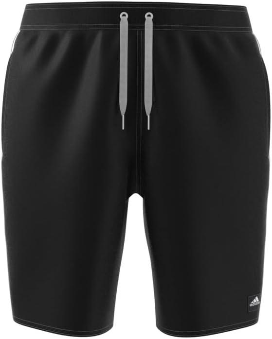 image:imageadidas 3Stripes Classics 19 Swim ShortsBlackWhite