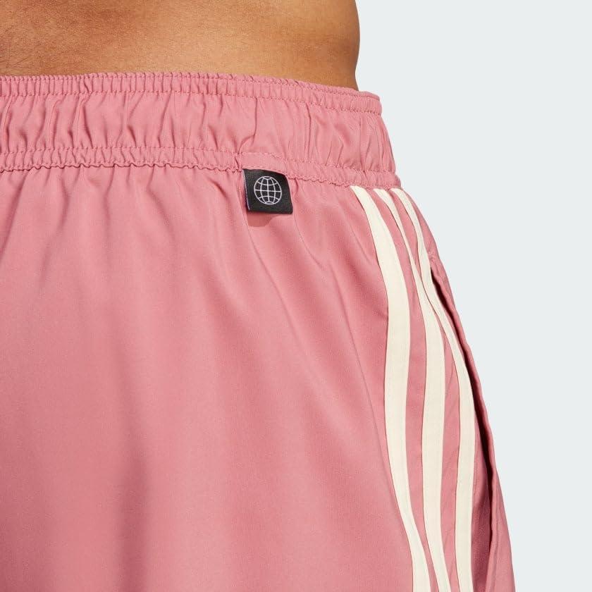 image:imageadidas 3Stripes Classics 19 Swim ShortsPink Strata Sand Strata
