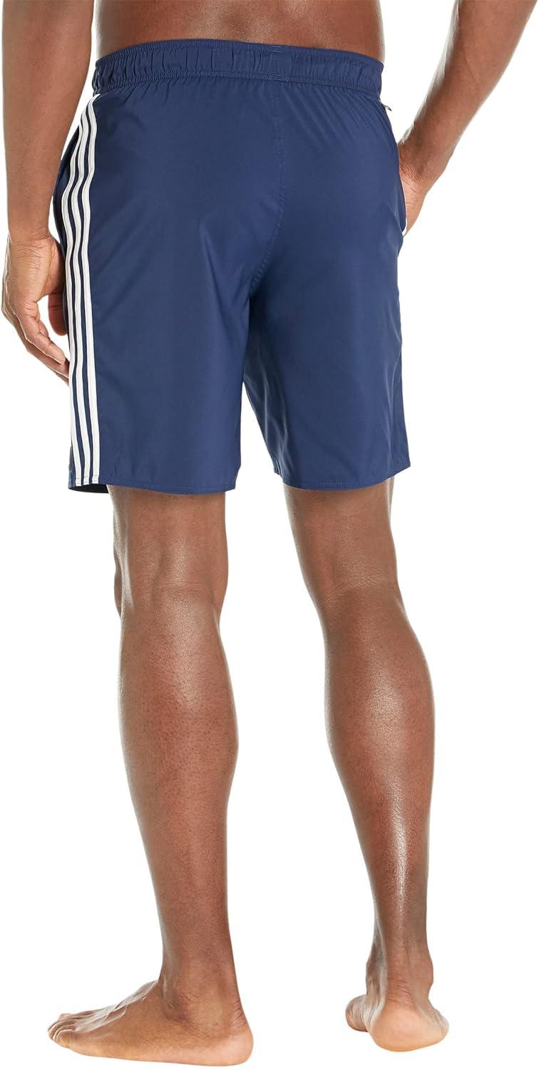 image:imageadidas 3Stripes Classics 19 Swim ShortsTeam Navy BlueWhite