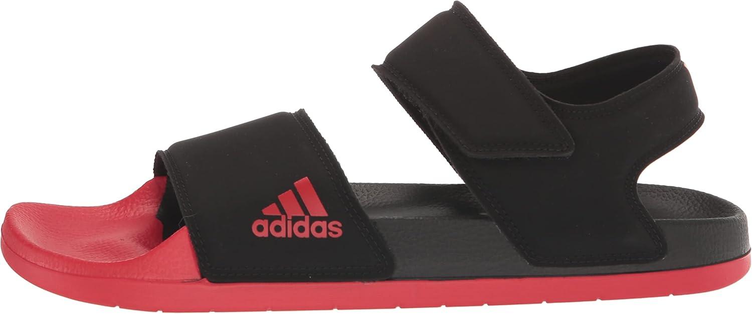 image:imageadidas Mens Adilette Sport SandalsBlackBetter ScarletBlack