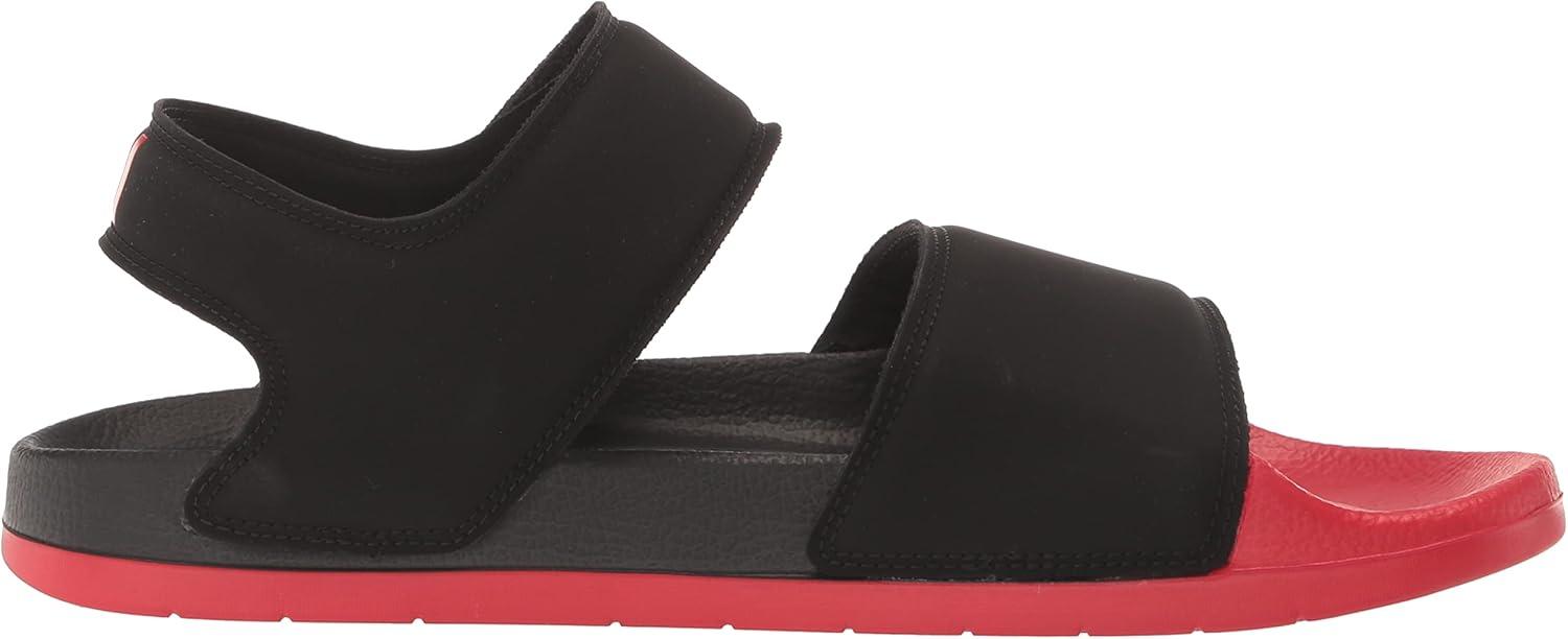 image:imageadidas Mens Adilette Sport SandalsBlackBetter ScarletBlack