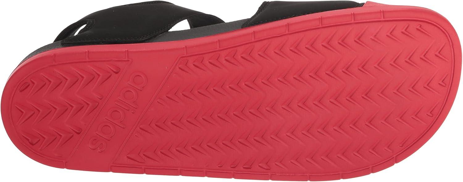 image:imageadidas Mens Adilette Sport SandalsBlackBetter ScarletBlack