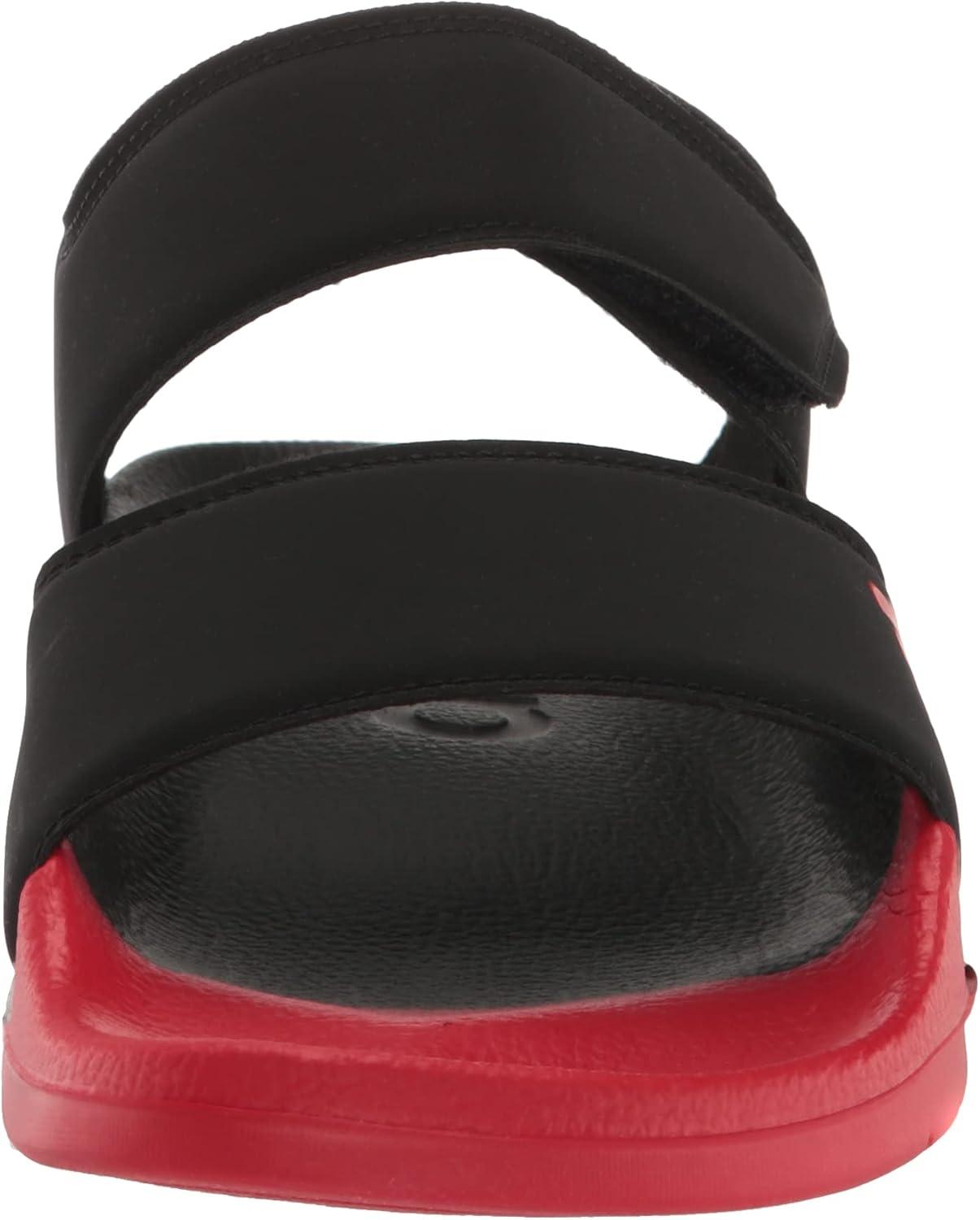 image:imageadidas Mens Adilette Sport SandalsBlackBetter ScarletBlack