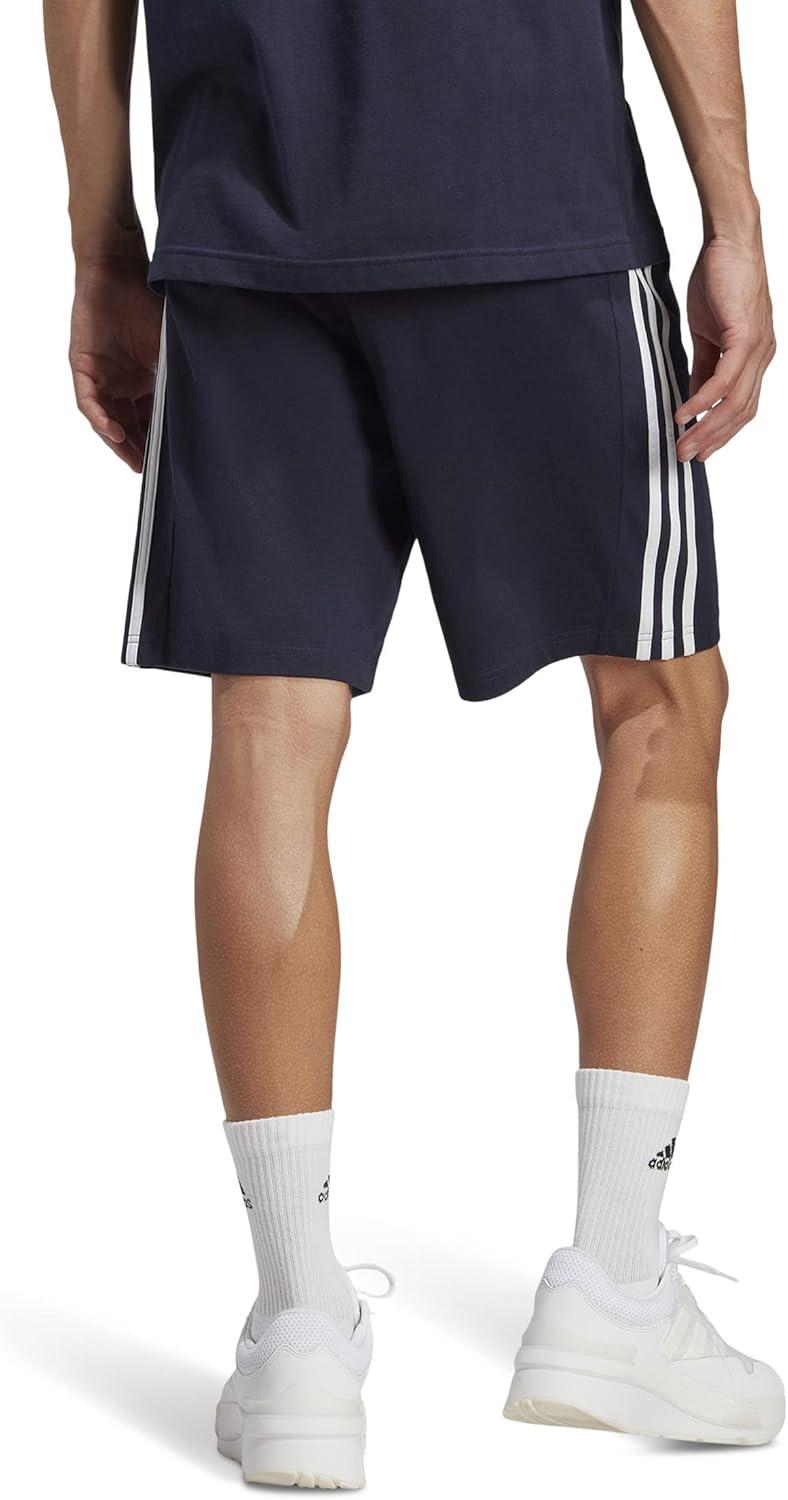 image:imageadidas Mens Essentials 3Stripe ShortsInkWhite