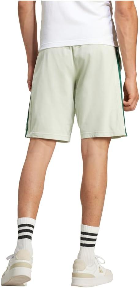 image:imageadidas Mens Essentials 3Stripe ShortsLinen Green