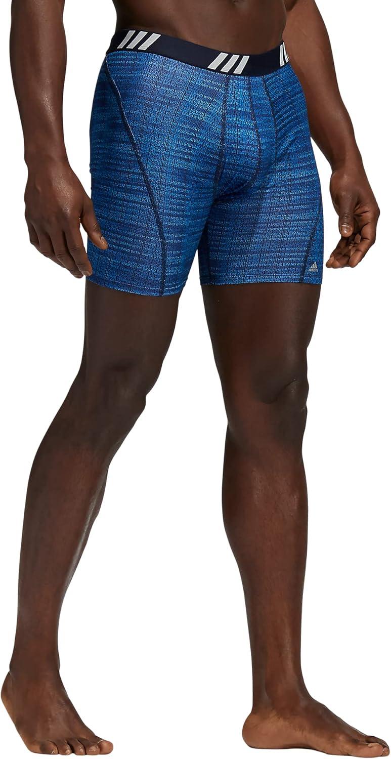 image:imageadidas Mens Sport Performance Mesh Boxer Brief Underwear 3Pack DISCONTINUEDIllum Team Royal BlueTeam Royal BlueGrey