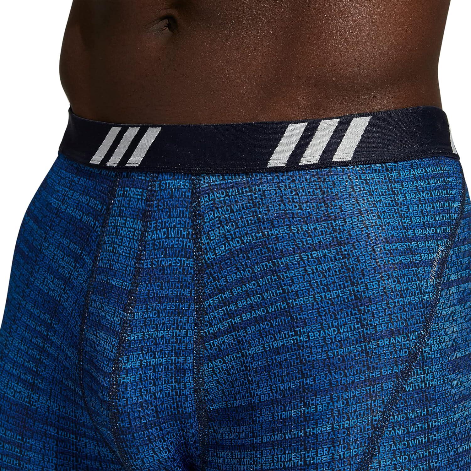 image:imageadidas Mens Sport Performance Mesh Boxer Brief Underwear 3Pack DISCONTINUEDIllum Team Royal BlueTeam Royal BlueGrey