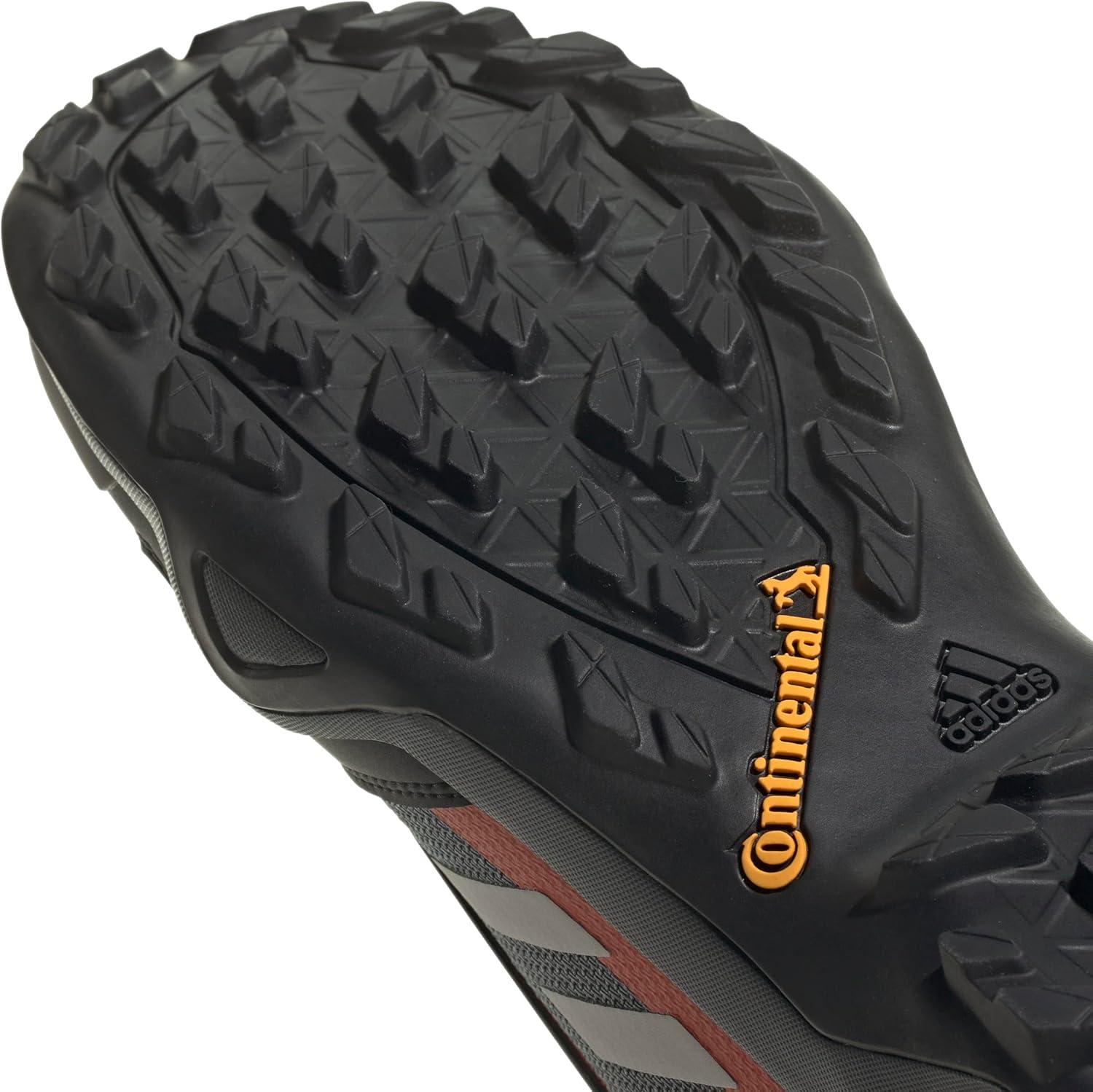 image:imageadidas Mens Terrex Ax3 Hiking BootsSolid Grey Grey One Solar Red