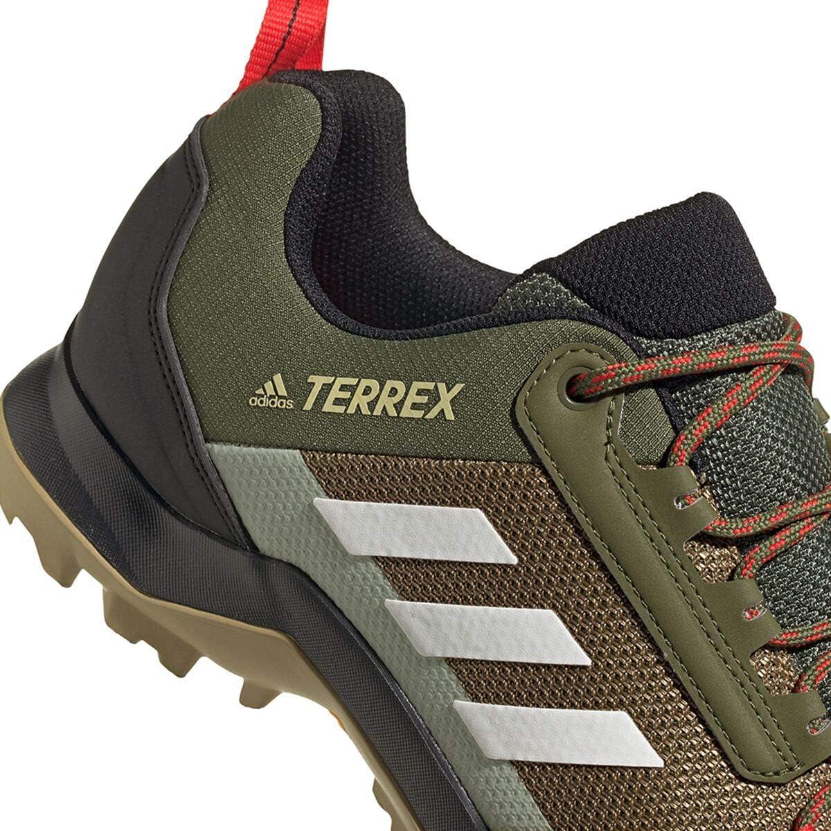 image:imageadidas Mens Terrex Ax3 Hiking BootsWild PineCrystal WhiteVivid Red
