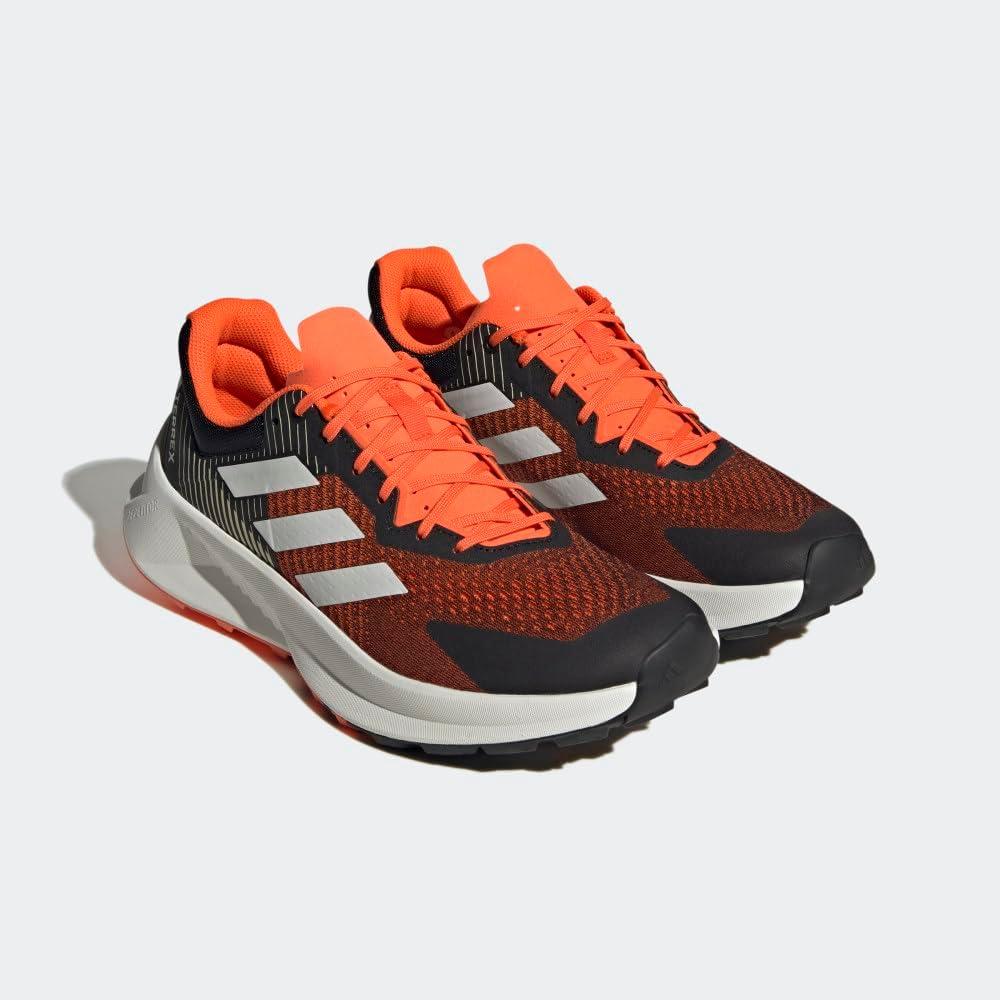 image:imageadidas Mens Terrex Soulstride Flow Trail Running ShoesBlackCrystal WhiteImpact Orange